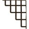 Ekena Millwork Diane Wrought Iron Bracket, (Single center brace), Antiqued Pale Gold 1 1/2"W x 12"D x 15"H BKTM01X12X15SDIAPG - alternate 3